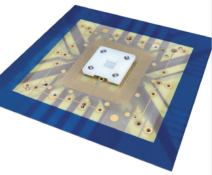 COTELEC élargit encore son offre en matière de test électronique et présente un nouveau Socket de test en élastomère particulièrement innovant du fabricant Smiths Interconnect conçu pour le test numérique haute vitesse, PoP et RF